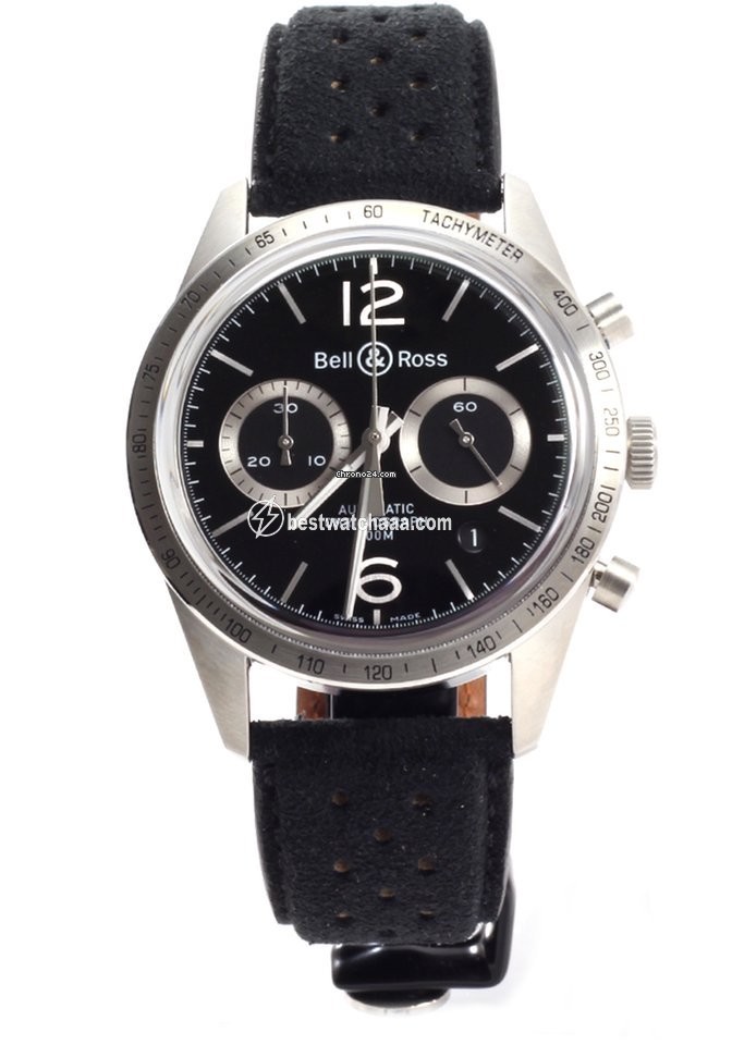Bell & Ross BR V1 Mens watch Unisex Automatic Steel BRV126-BS-ST SF
