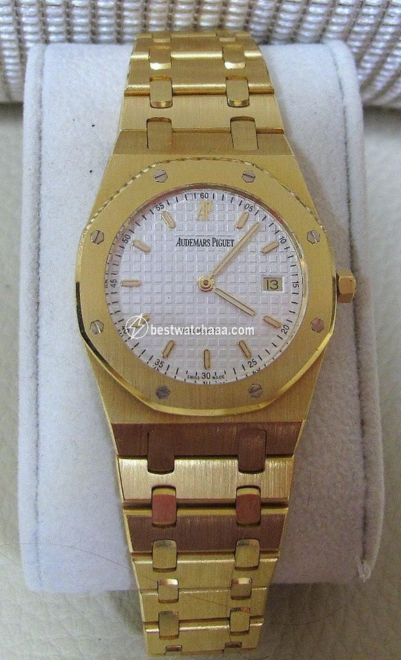 Audemars Piguet Royal Oak Mens watch Unisex Quartz Yellow gold 56175.BA.OO.0789BA.03