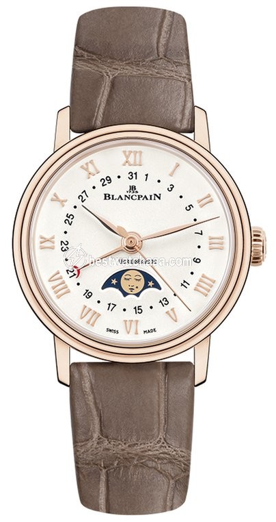 Blancpain Villeret Womens watch Automatic Rose gold 6106-3642-55a