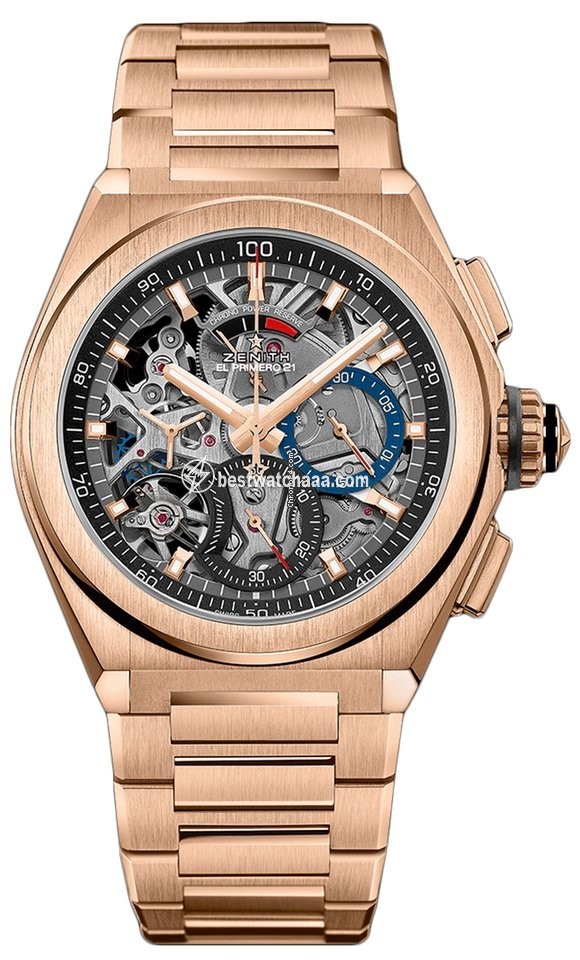 Zenith Defy El Primero Mens watch Unisex Automatic Rose gold 18.9000.9004 71.m9000