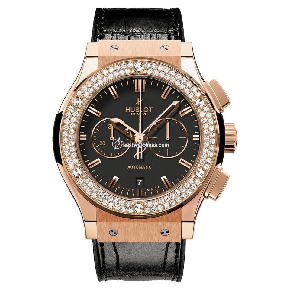 Hublot Classic Fusion Chronograph Mens watch Unisex Automatic Rose gold 521.OX.1180.LR.1104