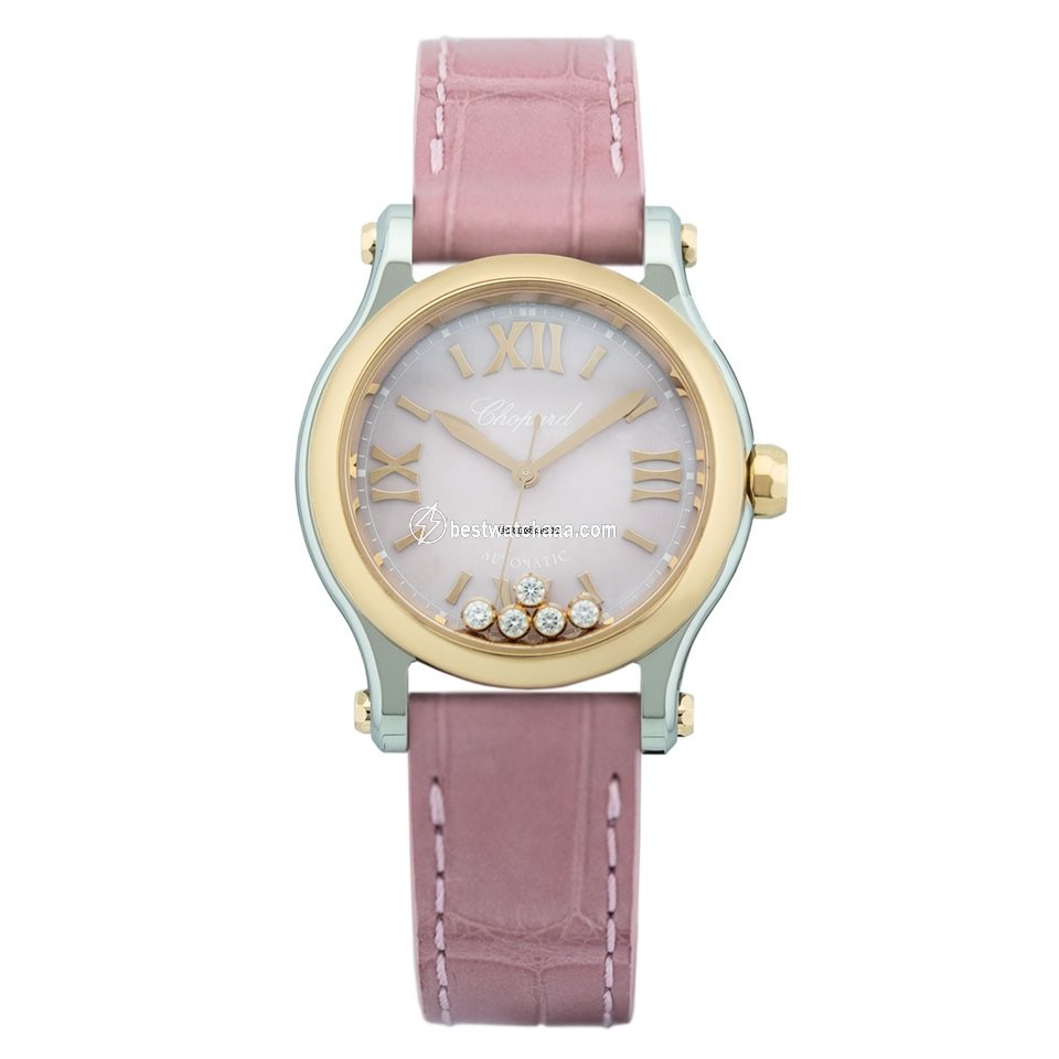 Chopard Happy Sport Womens watch Automatic Gold Steel 278573-6011