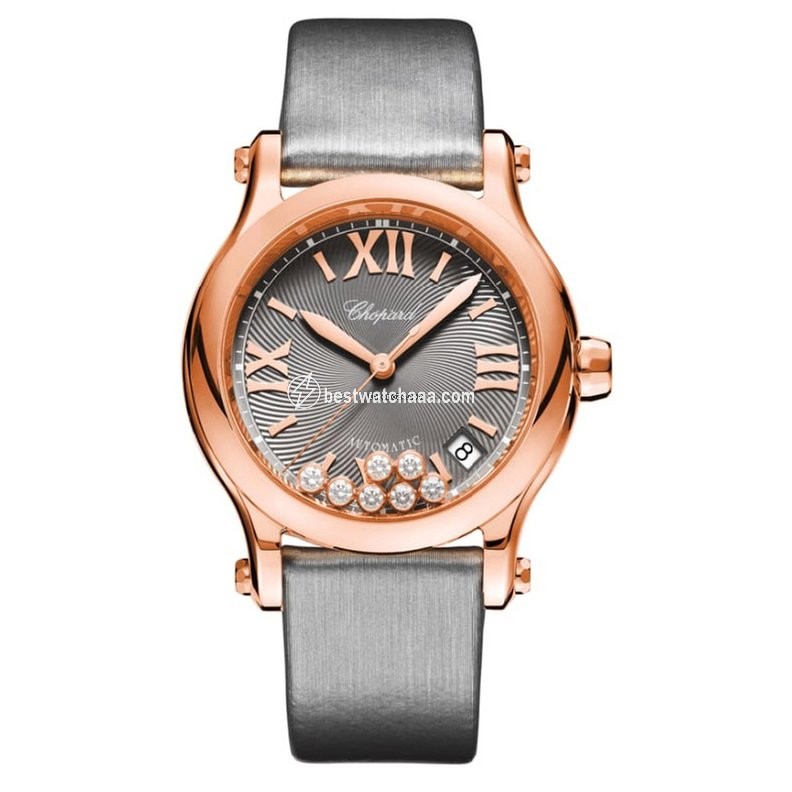 Chopard Happy Sport Mens watch Unisex Automatic Rose gold 274808-5012