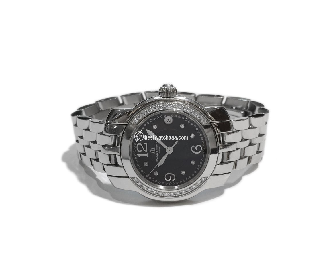 Baume & Mercier Womens watch Quartz Steel 85383
