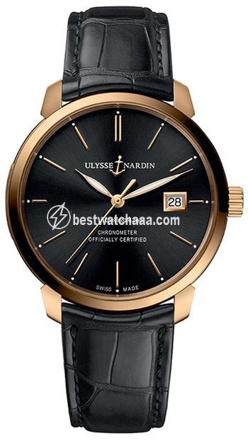 Ulysse Nardin Mens watch Unisex Automatic Rose gold 8152-111-2 92